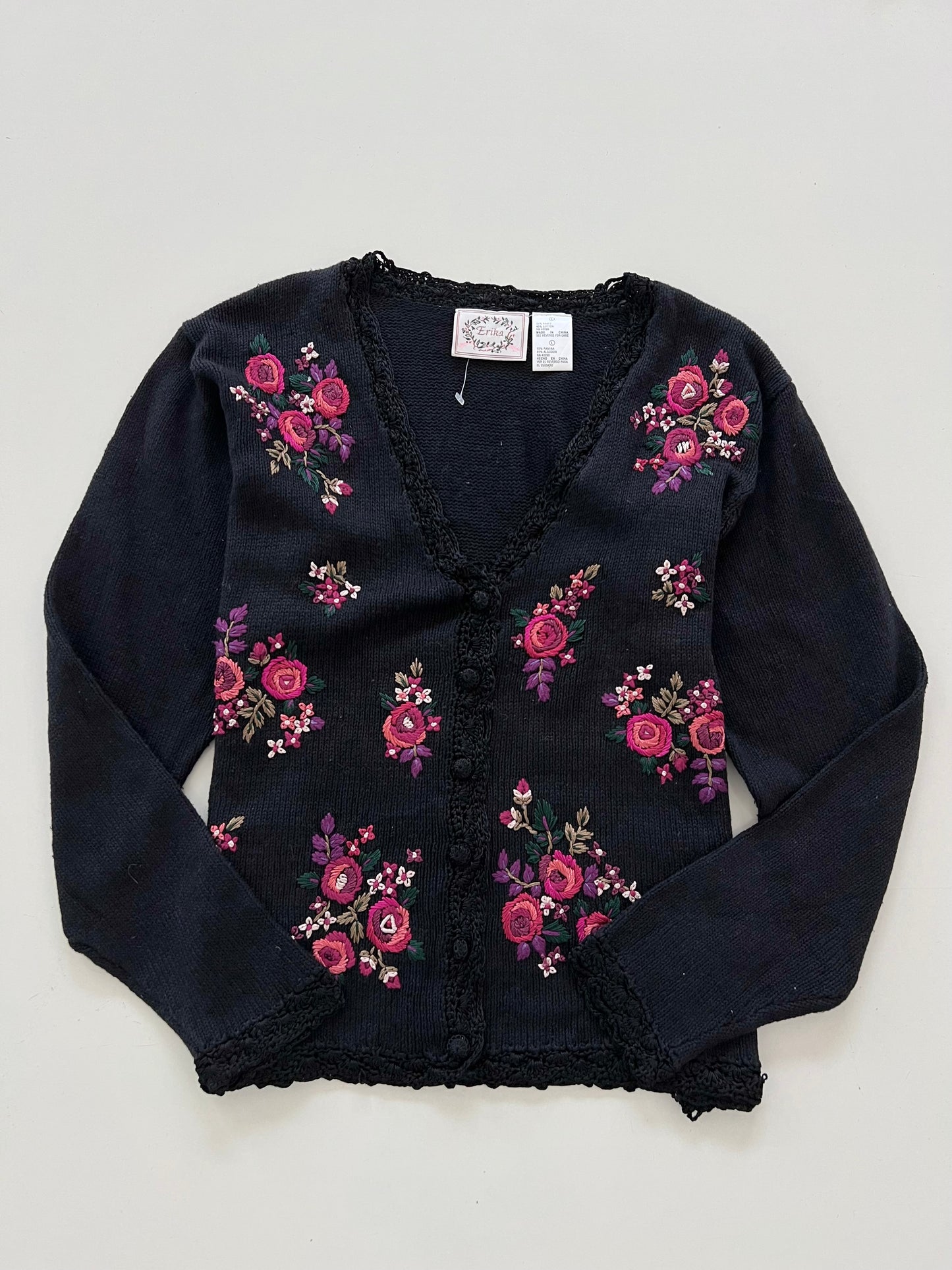 Erika Embroidered Sweater-Bust 44