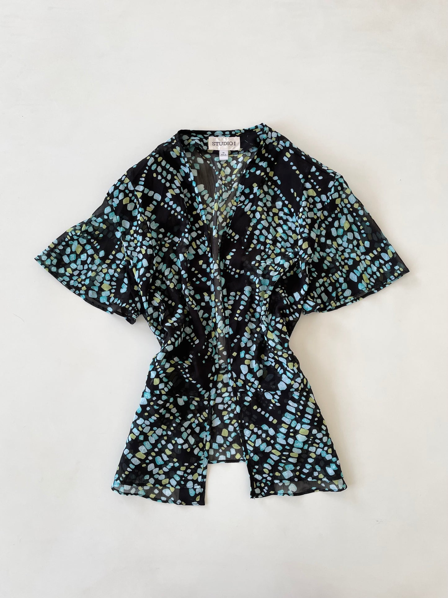 Studio 1 Sheer Vintage Top-Bust 46