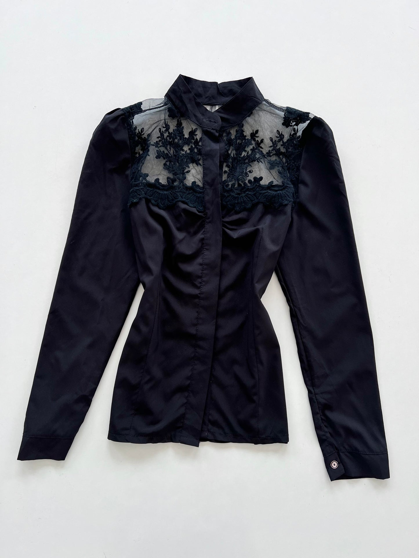 Vintage Lace Shirt-Bust 34