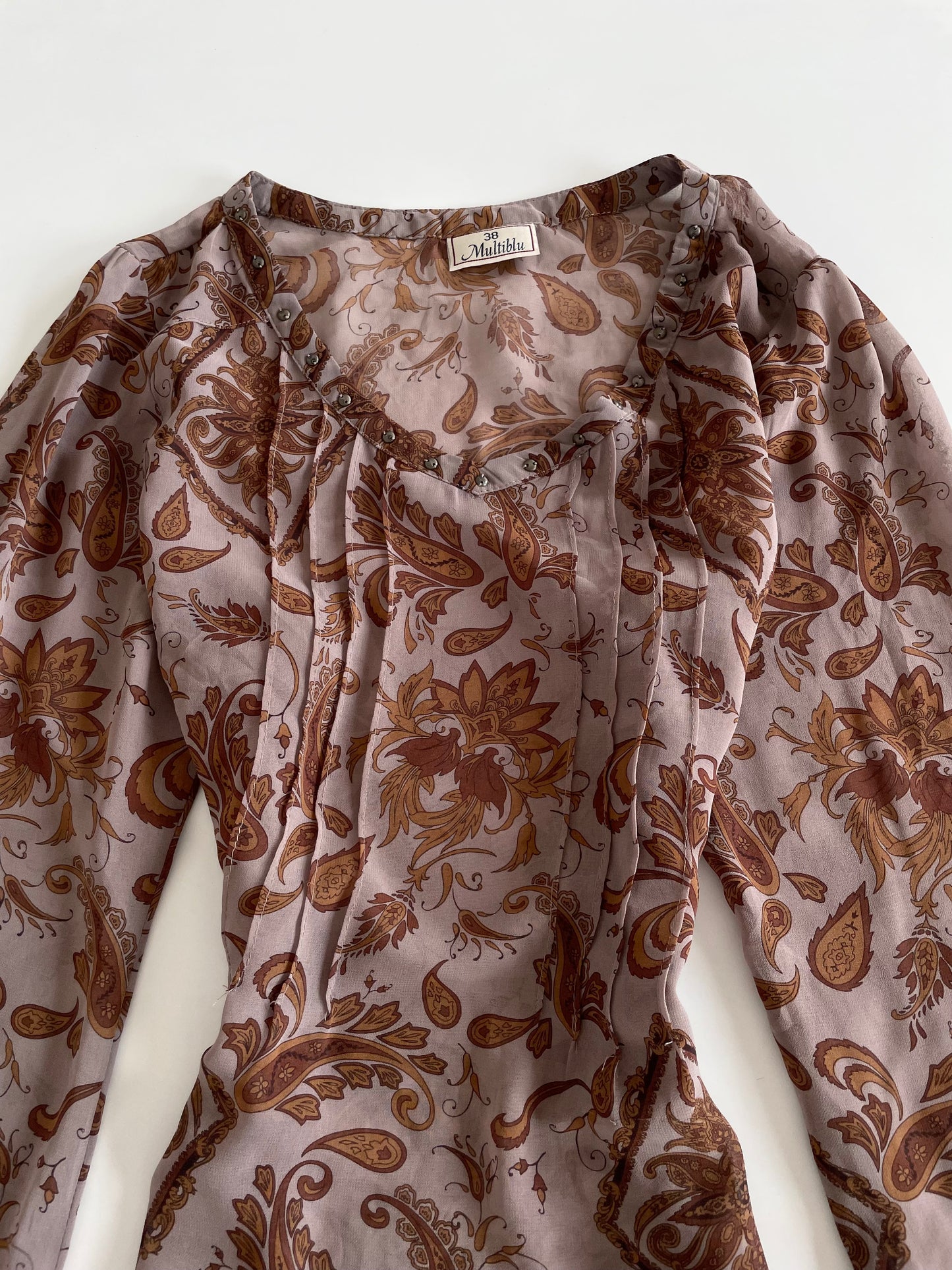 Multiblu Vintage Sheer Top-Bust 38