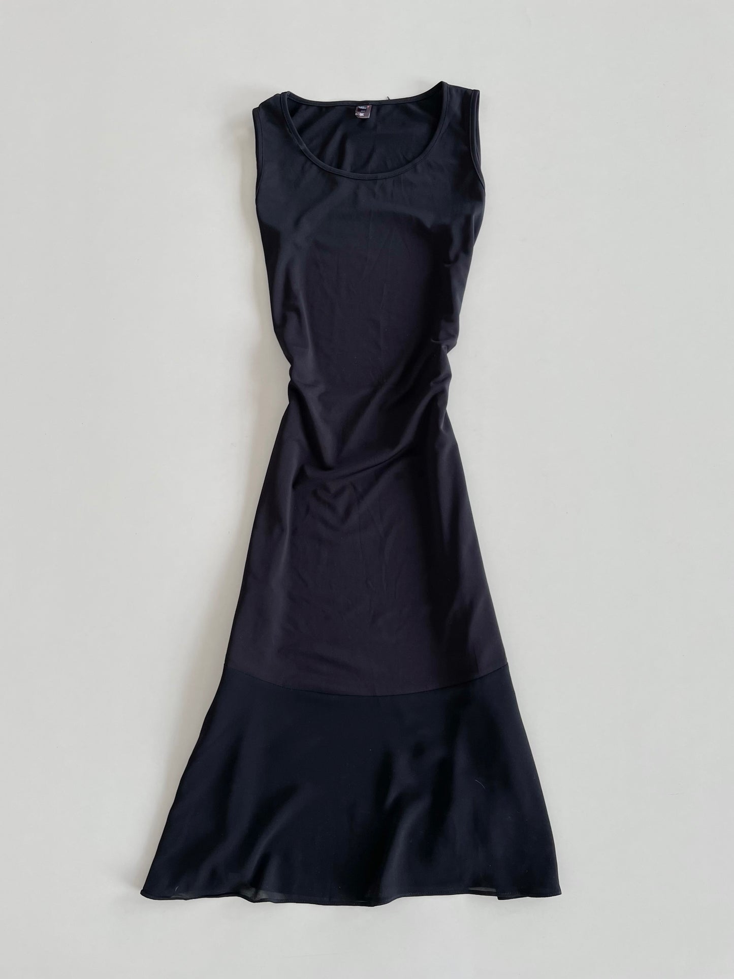Solid Black Dress-Bust 38 to 40