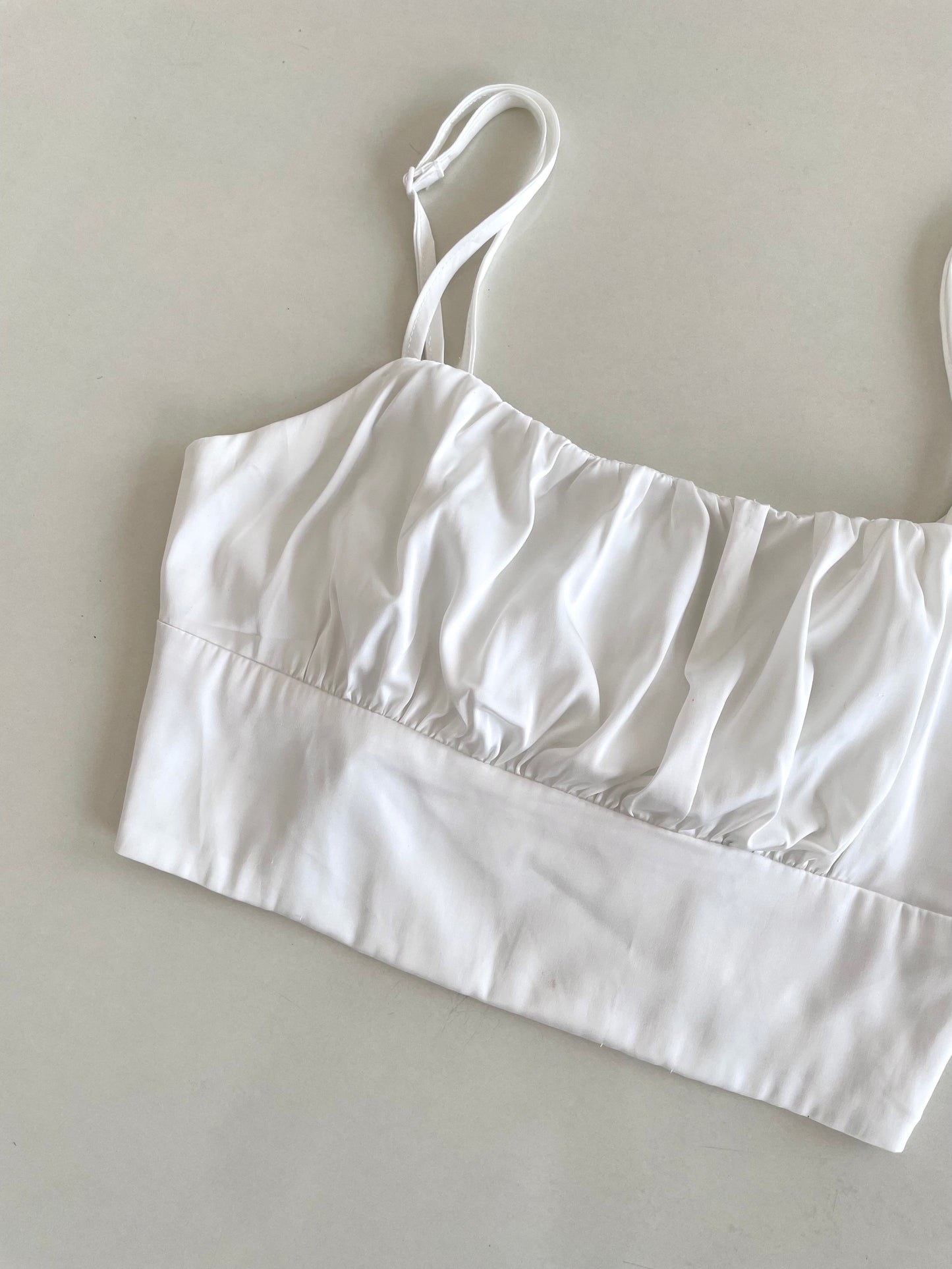 White Milkmaid Top-Bust 30 to 32