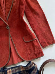 Corduroy Blazer-Bust 32