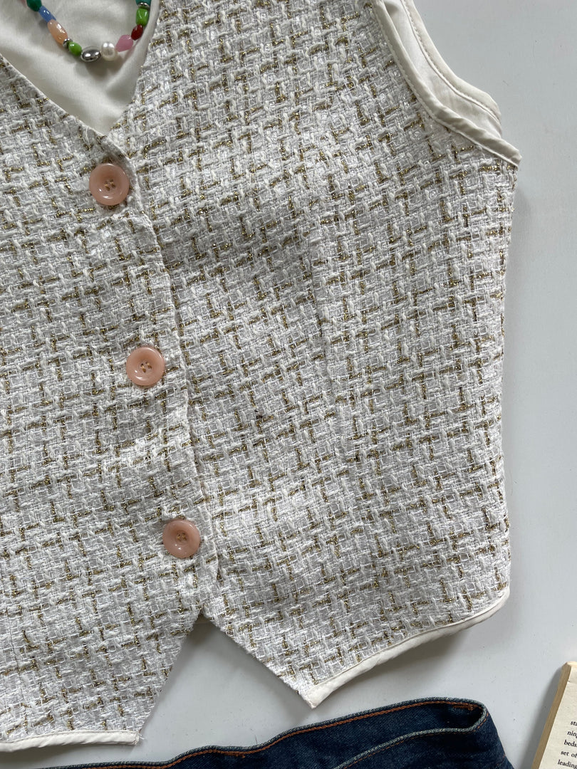 Vintage Waistcoat-Bust 40