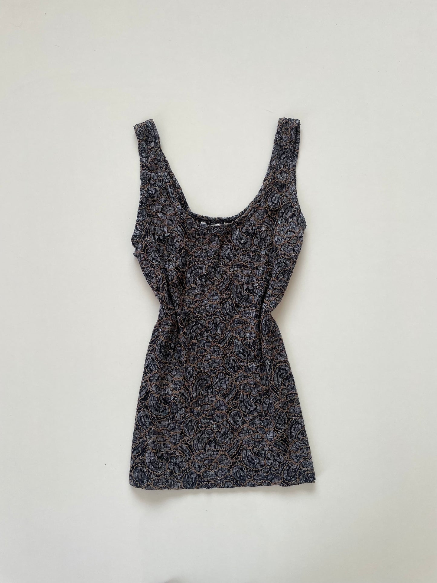 BKE Vintage Sequin Top-Bust 38 to 42