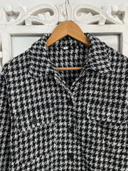 Tweed Thick Shacket-Chest 40