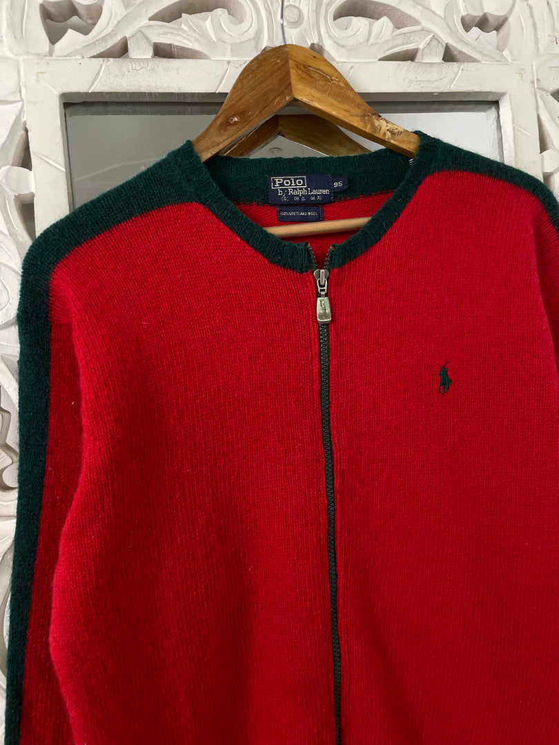 Ralph Lauren 100% Shetland Wool Vintage Sweater-Bust 42