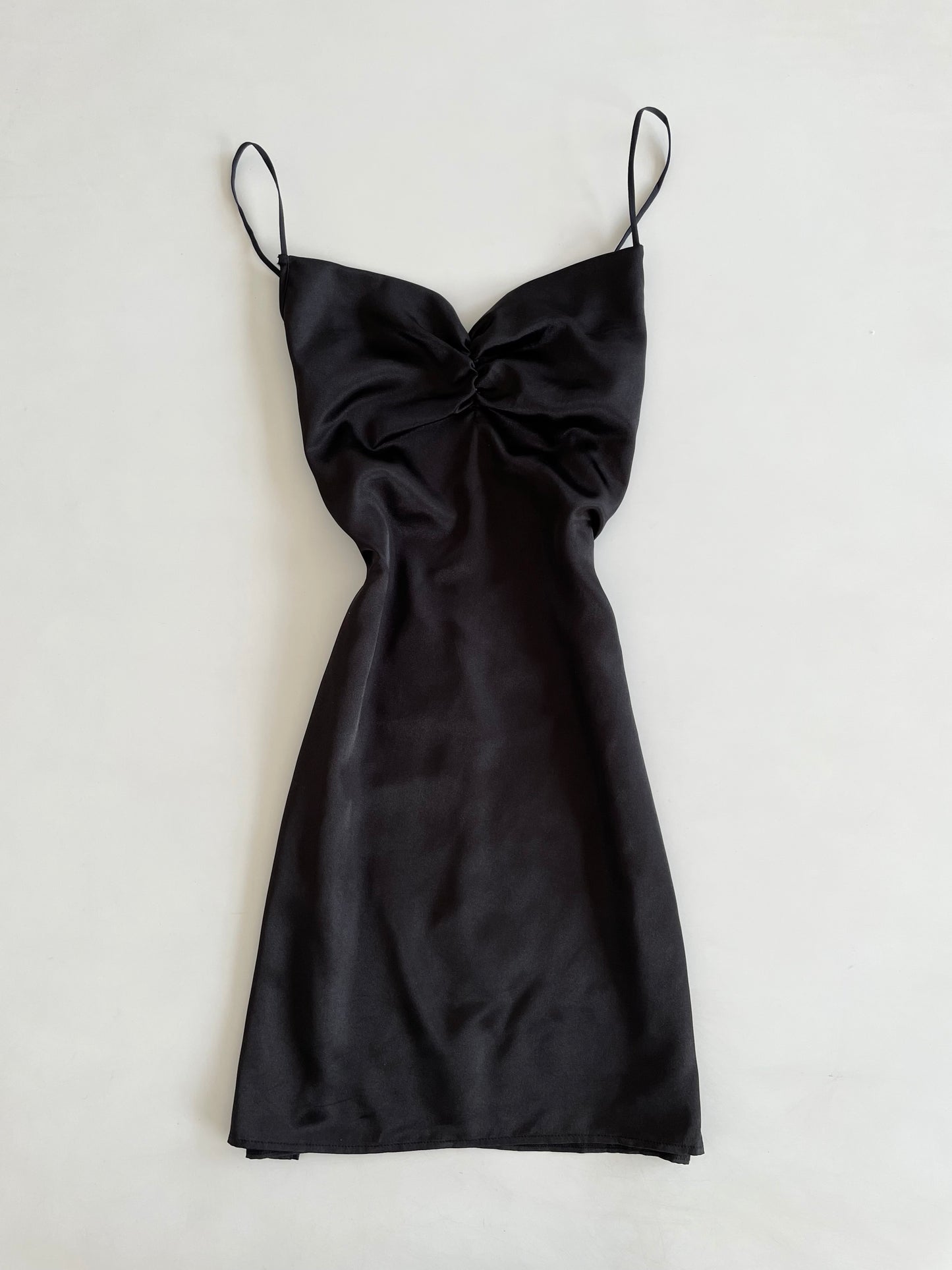 Carmel Satin slip Dress-Bust 34