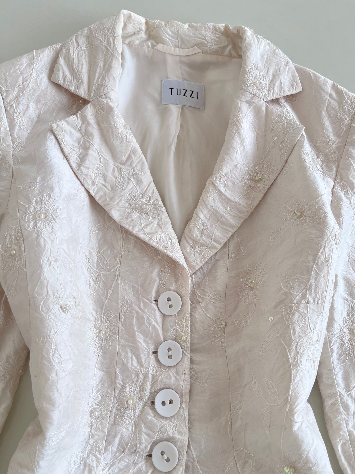Embroidered Tuzzi Blazer-Bust 38