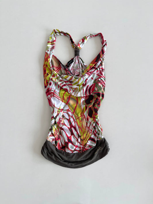 Sarah Choie Cowl Neck Vintage Top-Bust 30