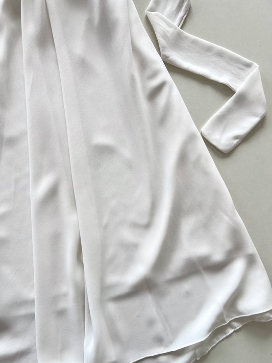 Rosie Vintage White Dress-Bust 32 to 34