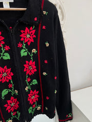 Apriviste Embroidered Sweater-Bust 44
