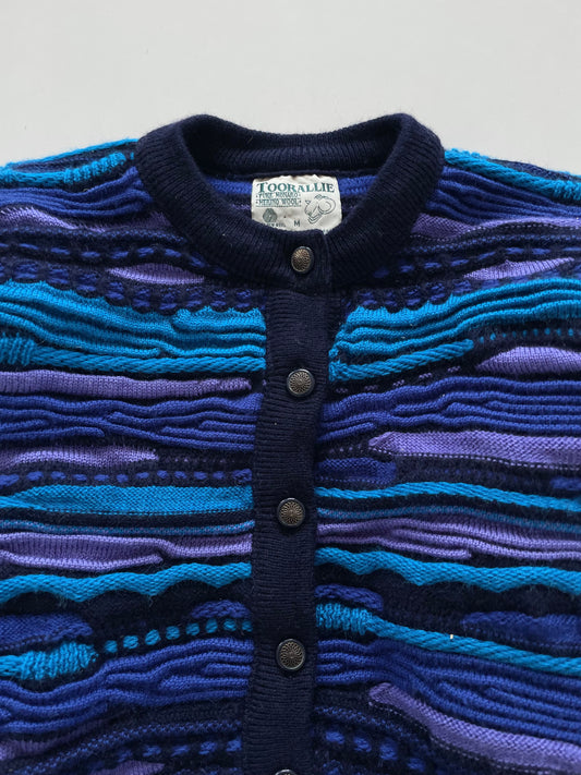 Toorallie Pure Monaro Merino Wool Pure New Wool Sweater Cardigan-Bust 44