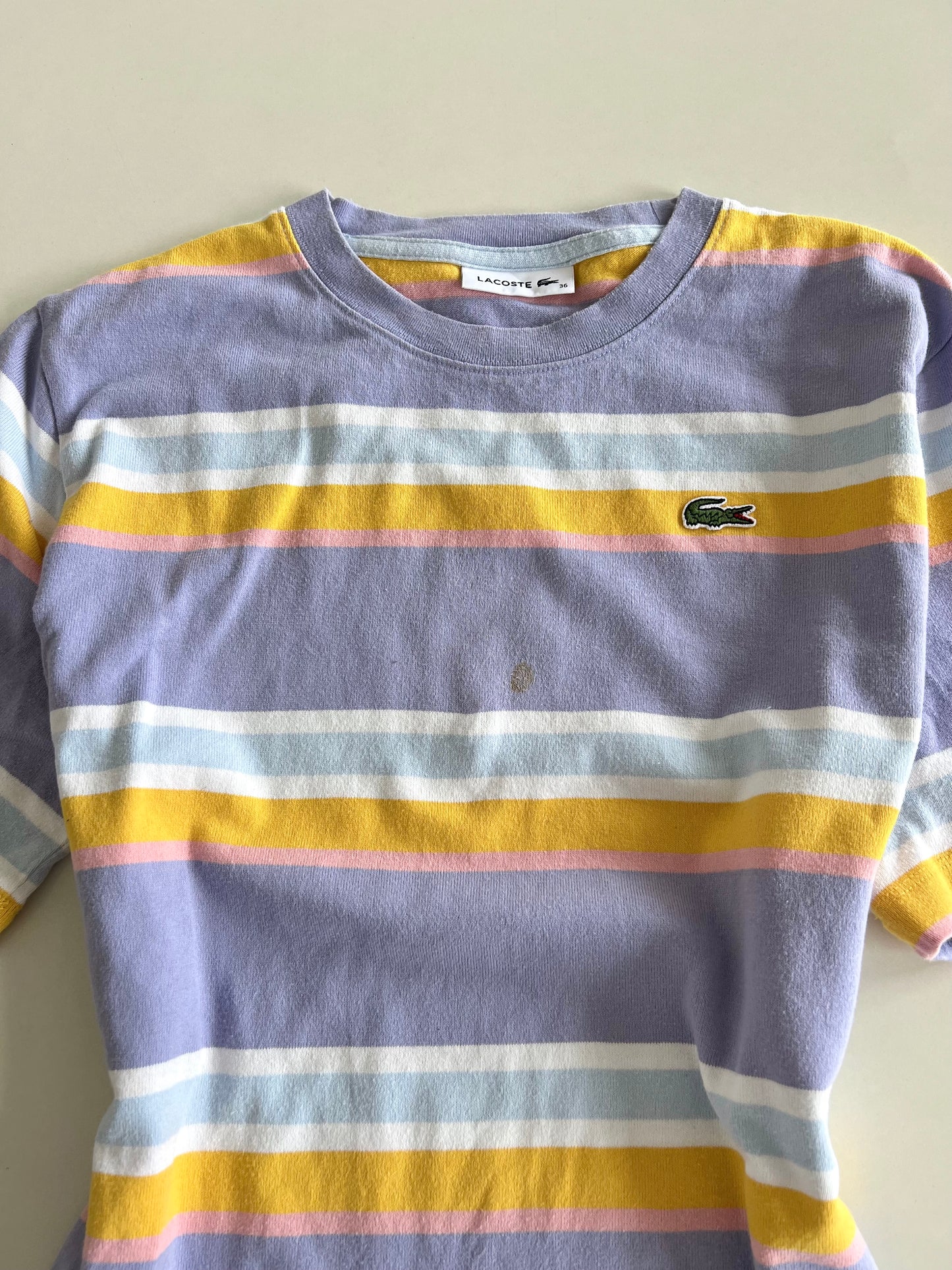 Lacoste Vintage Tshirt-Bust 42