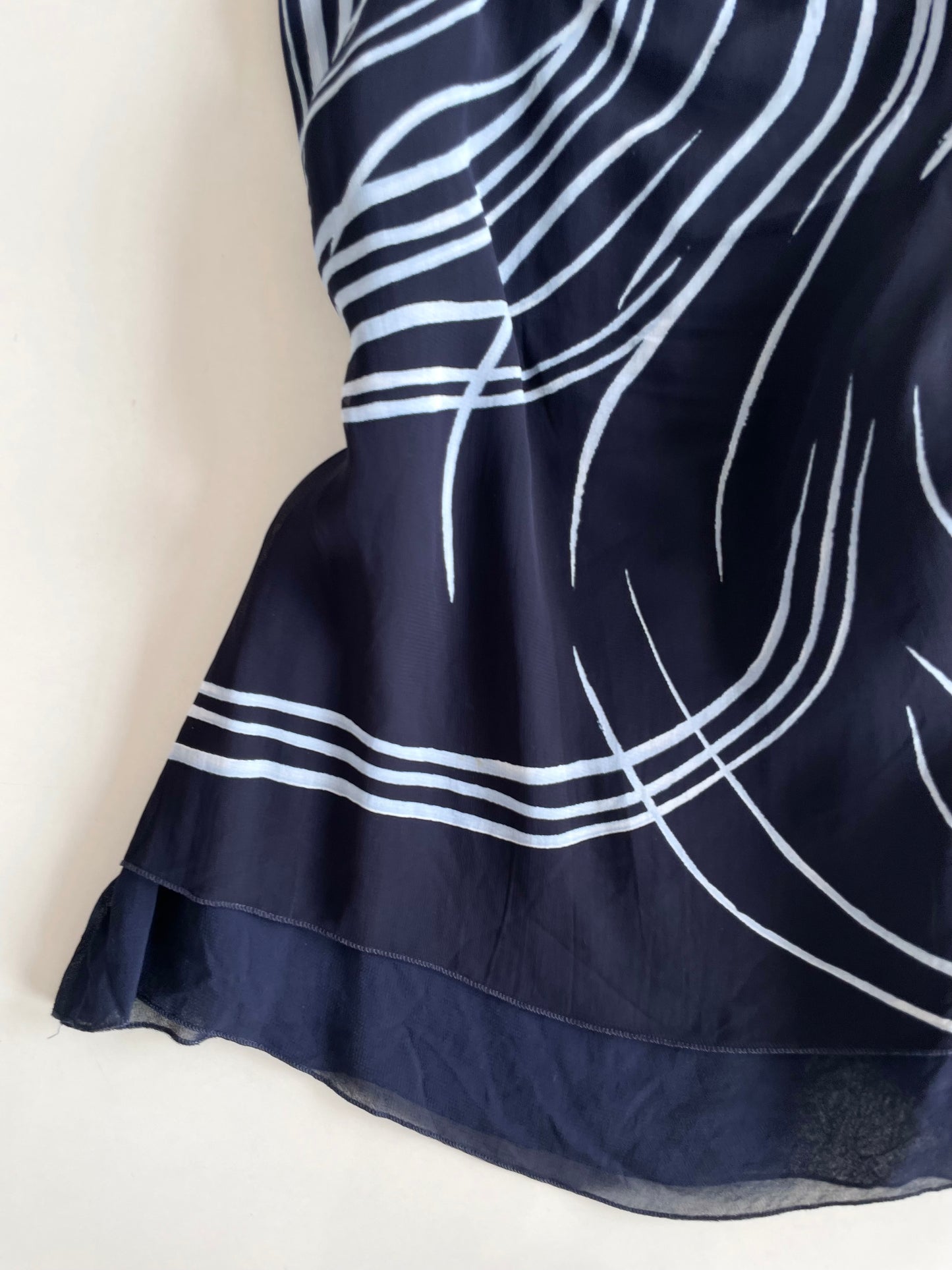 Vintage Blue Top-Bust 38