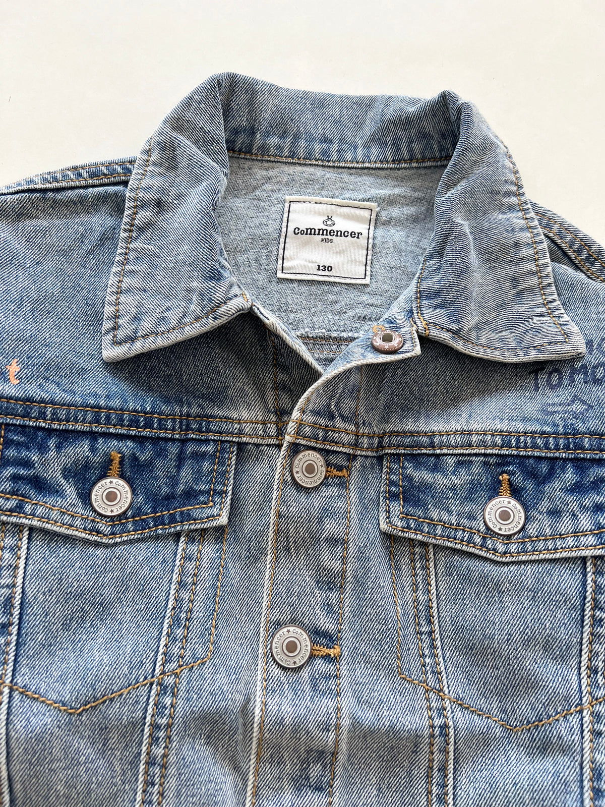 Commencer Kids Denim Jacket-Bust 30