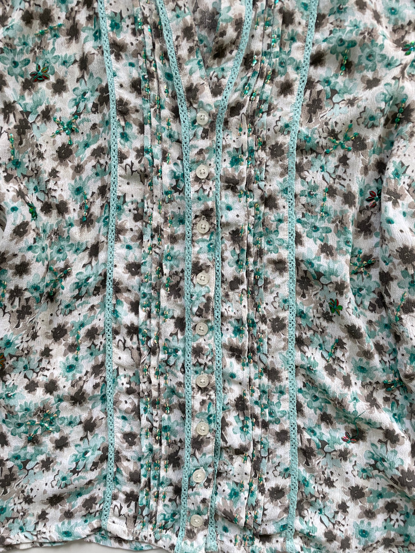Embroidered Top-Bust 46