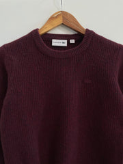 Lacoste 100% Wool Vintage Sweater-Chest 32