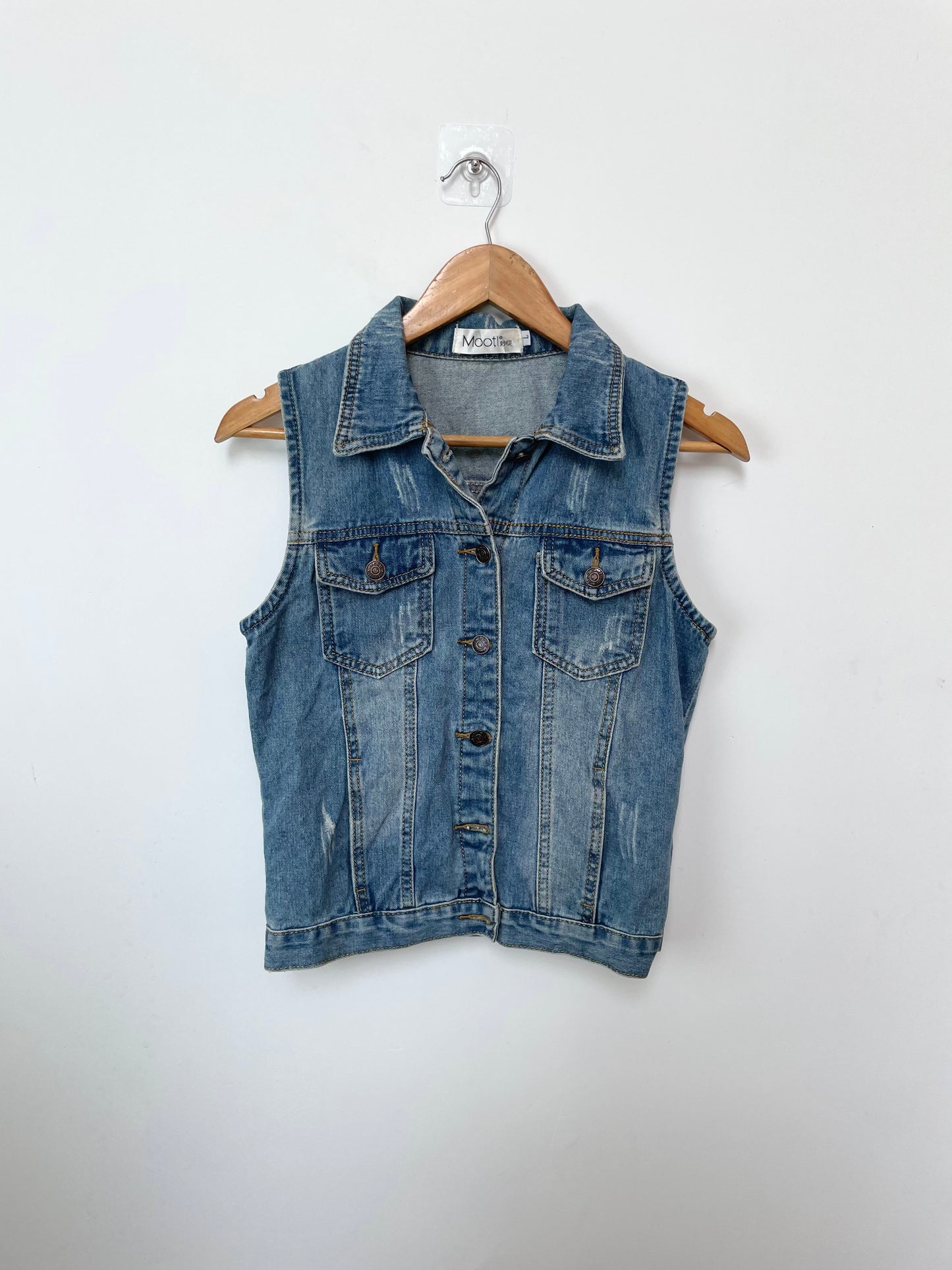 Mooti Denim Vest-Bust 34