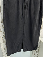 Load image into Gallery viewer, Denim Long Skirt-Waist 26
