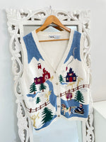 Load image into Gallery viewer, Christmas Sweater Vest-Bust 46
