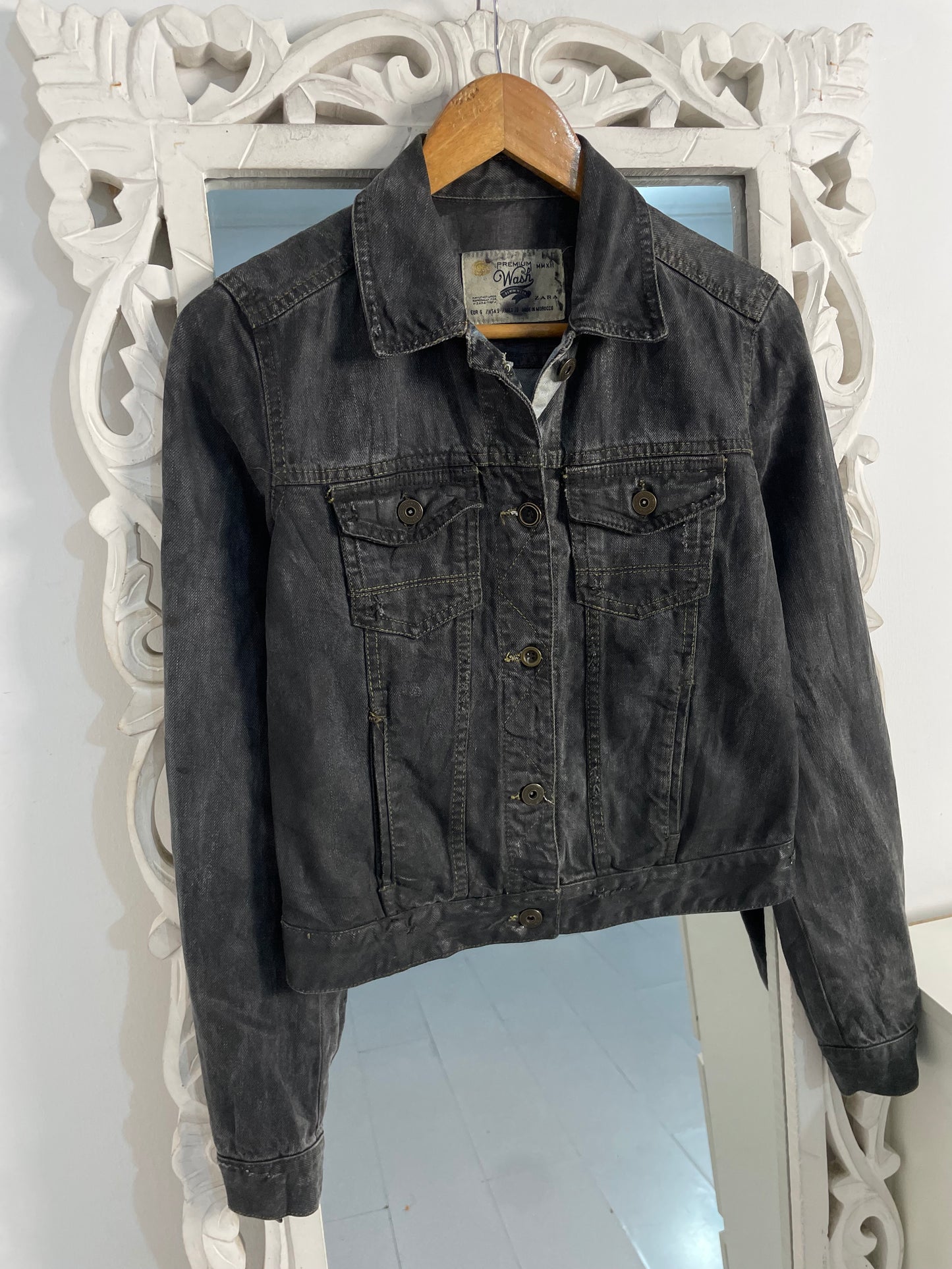 Zara Denim Jacket-Chest 34