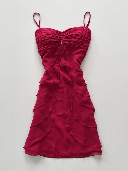 Lautinel Vintage Cherry Dress-Bust 44
