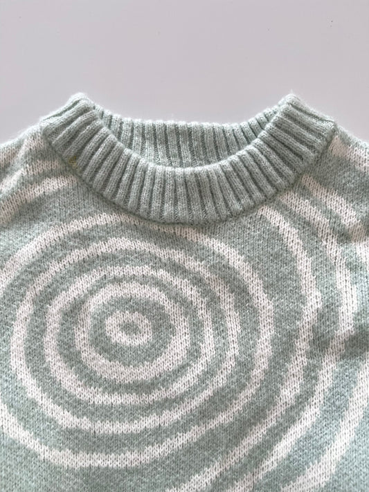 Zara Chunky Pinterest Sweater-Bust 38