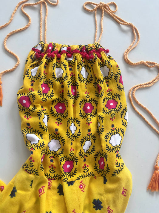 Boho Cotton Dress-Bust 46