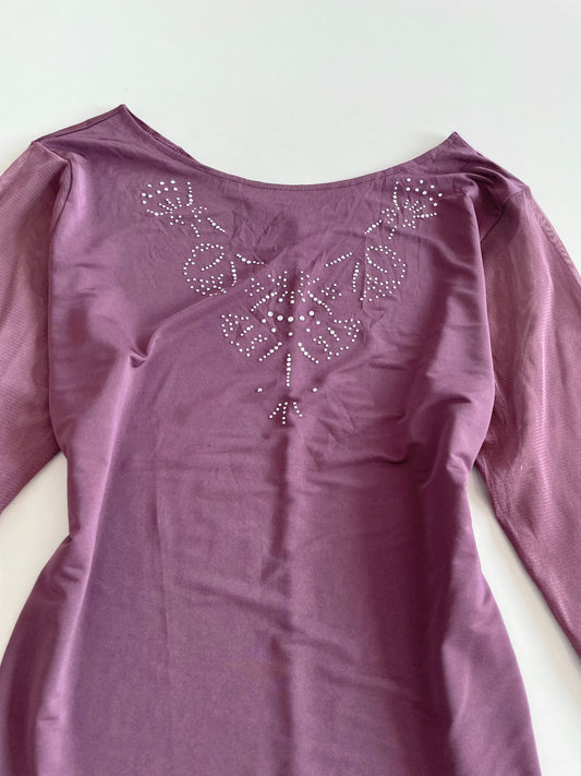 Vintage Mauve Top-Bust 36 to 38