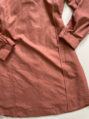 FAUX SMOOTH SUEDE DRESS - BUST 34