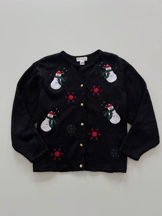 Croft&Barrow Embroidered Christmas Sweater-Bust 48
