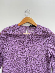 HALLHUBER PURPLE LACE TOP BUST - 34
