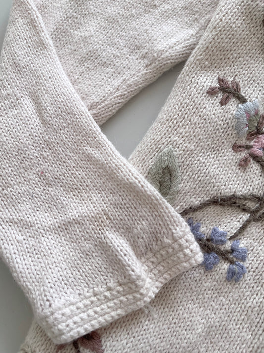 Paramour Embroidered Cardigan Sweater-Bust 46