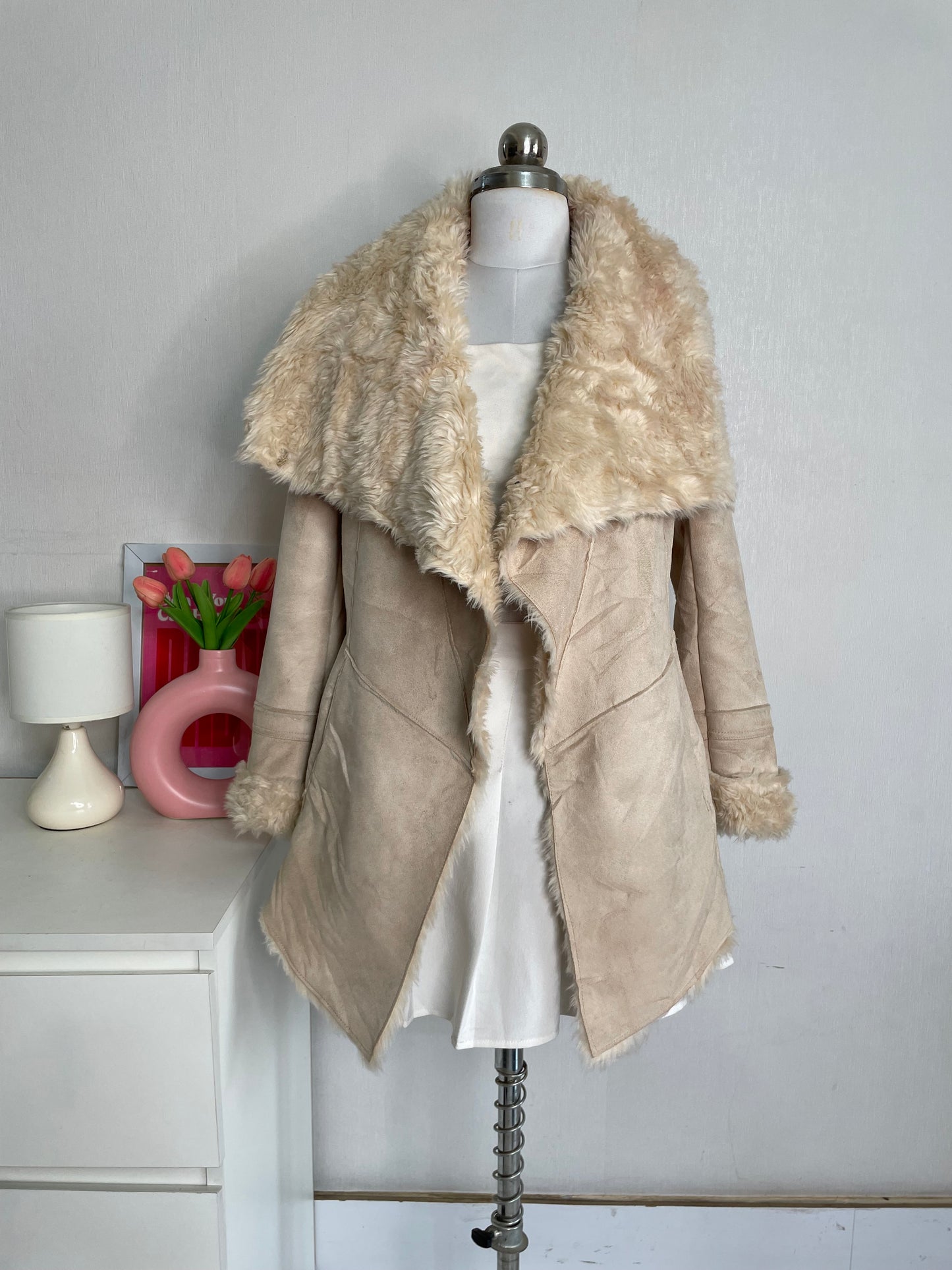 BERSHKA SUEDE JACKET-BUST 34