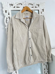 Zara Corduroy Shacket-Bust 42 (tagged L)