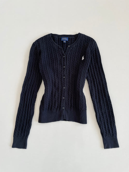 Ralph Lauren 100% Cotton Vintage Cardigan-Bust 34 to 36