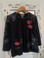 Load image into Gallery viewer, Koret Embroidered Vintage Sweater-Bust 42