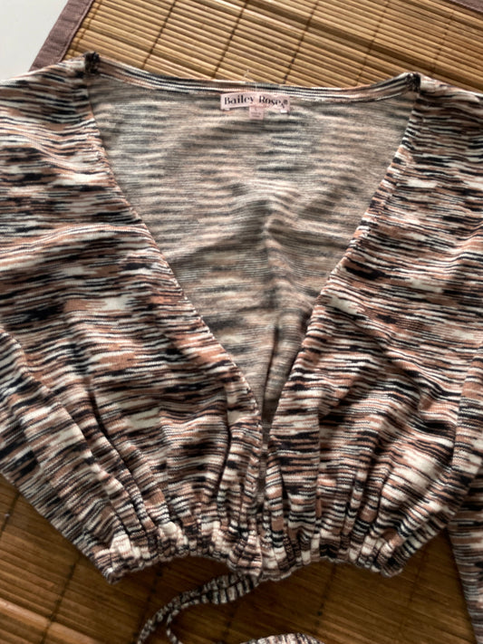 Bailey Rose Soft Winter Top-Bust 30 to 32