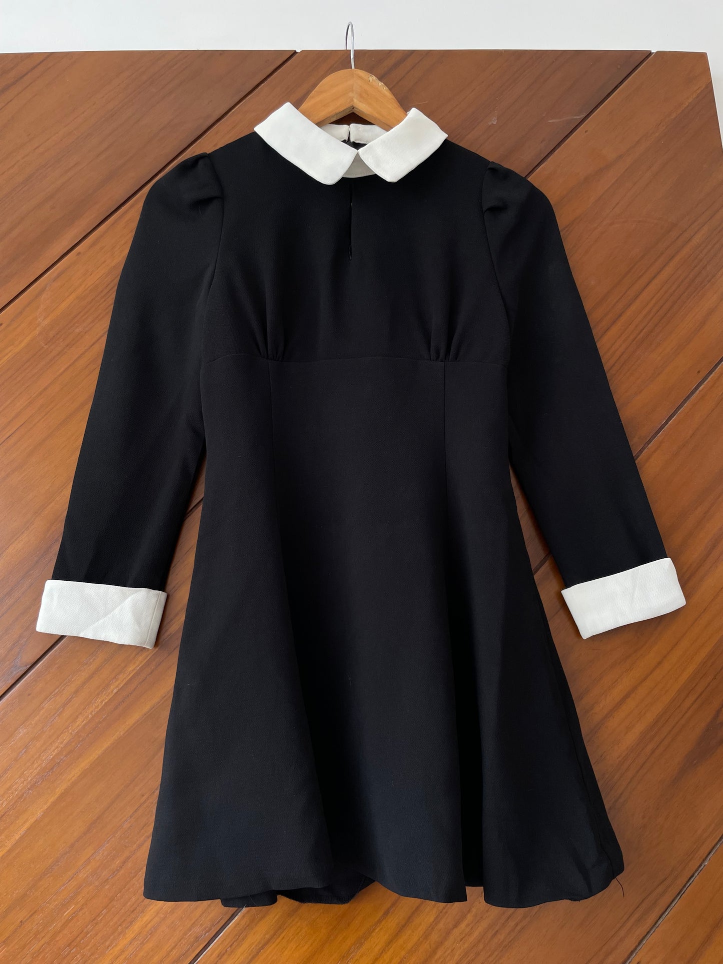 Korean Black Dress-Bust 30
