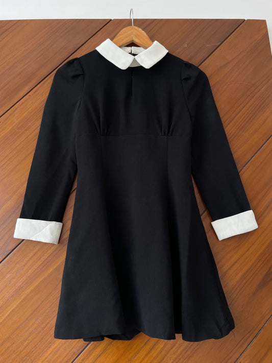 Korean Black Dress-Bust 30