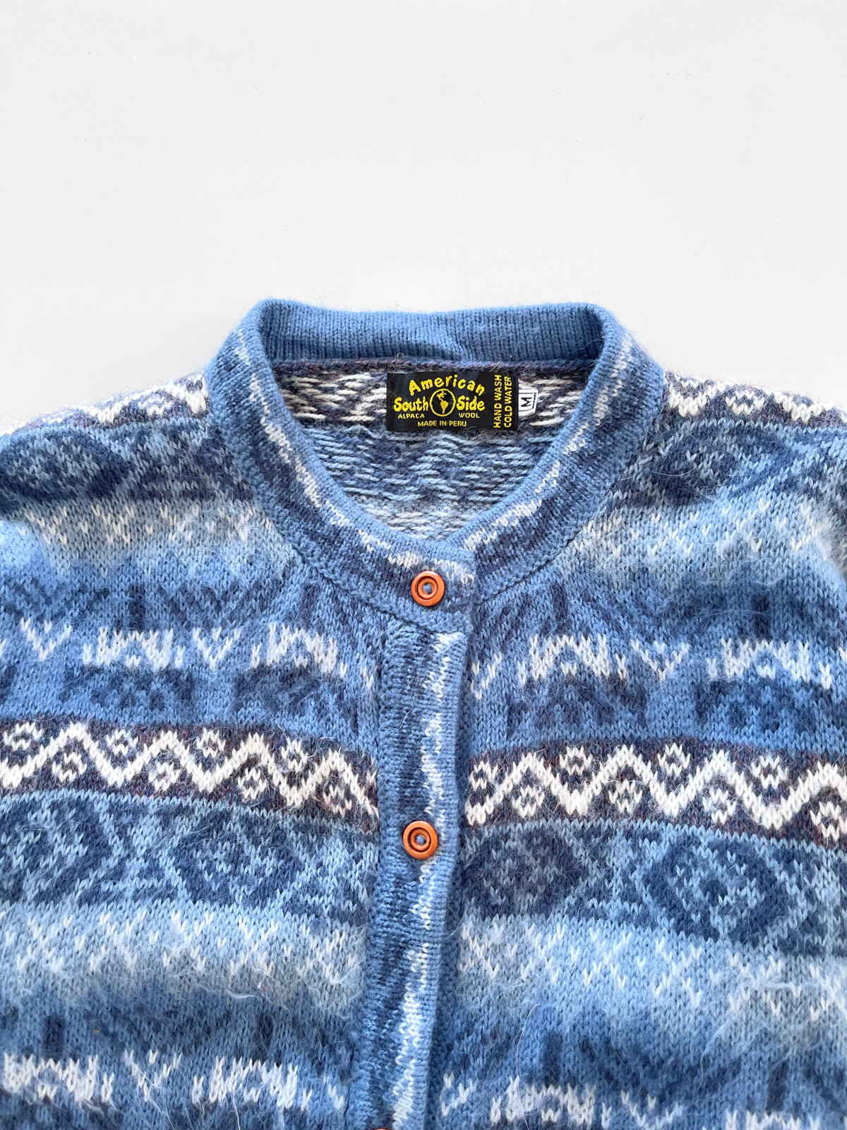 American South Side Embroidered Cardigan Sweater-Bust 40