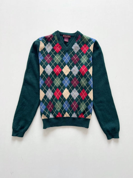 Brooks Brothers 100% Lambs Wool Vintage Sweater-Bust 36