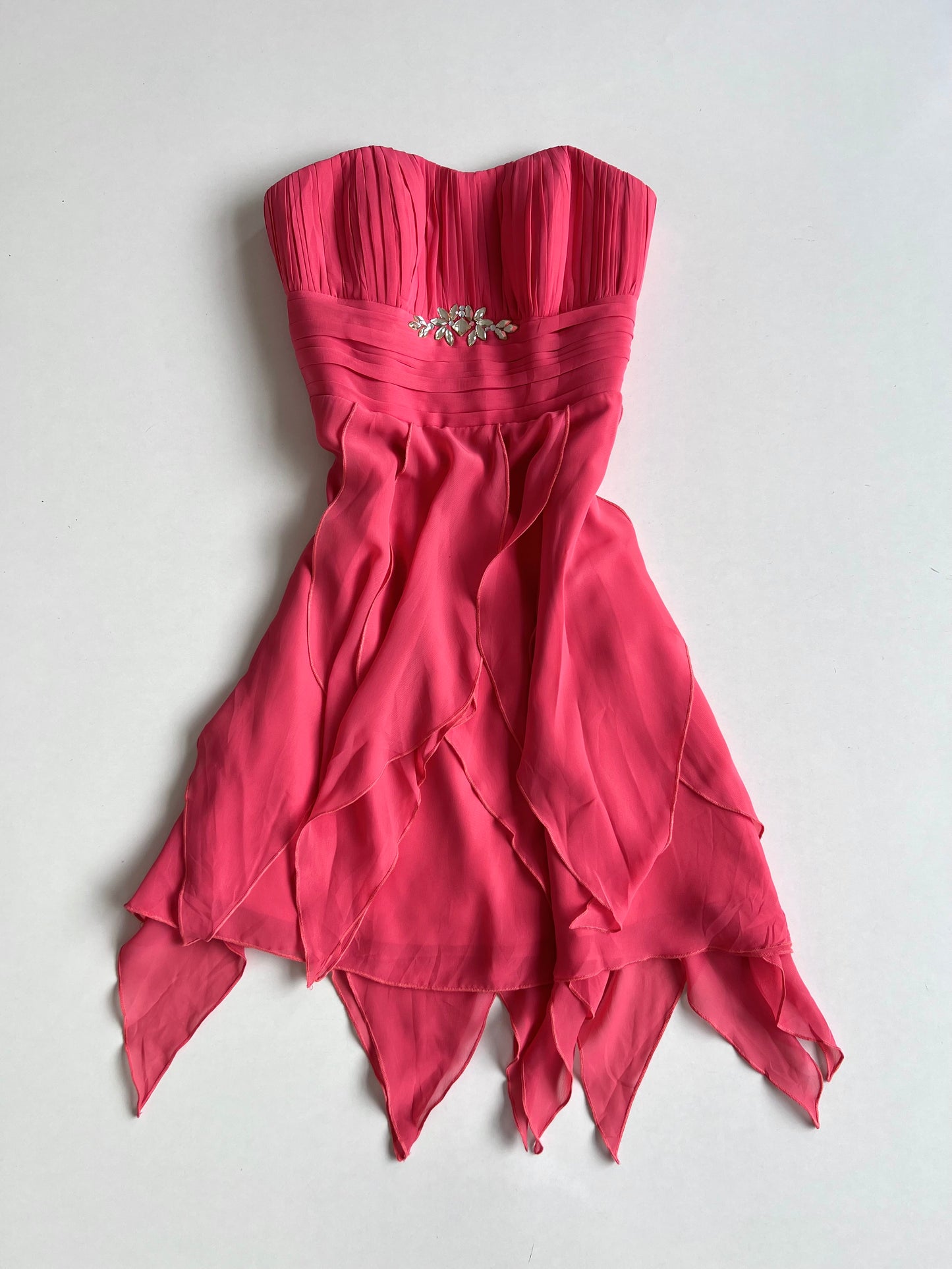 Paris Asymmetric Vintage Tube Dress-Bust 36