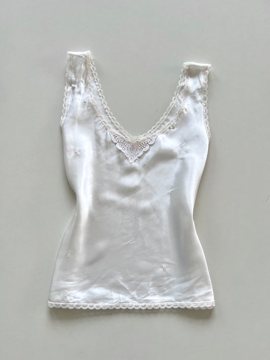 Satin Lace Top-Bust 38