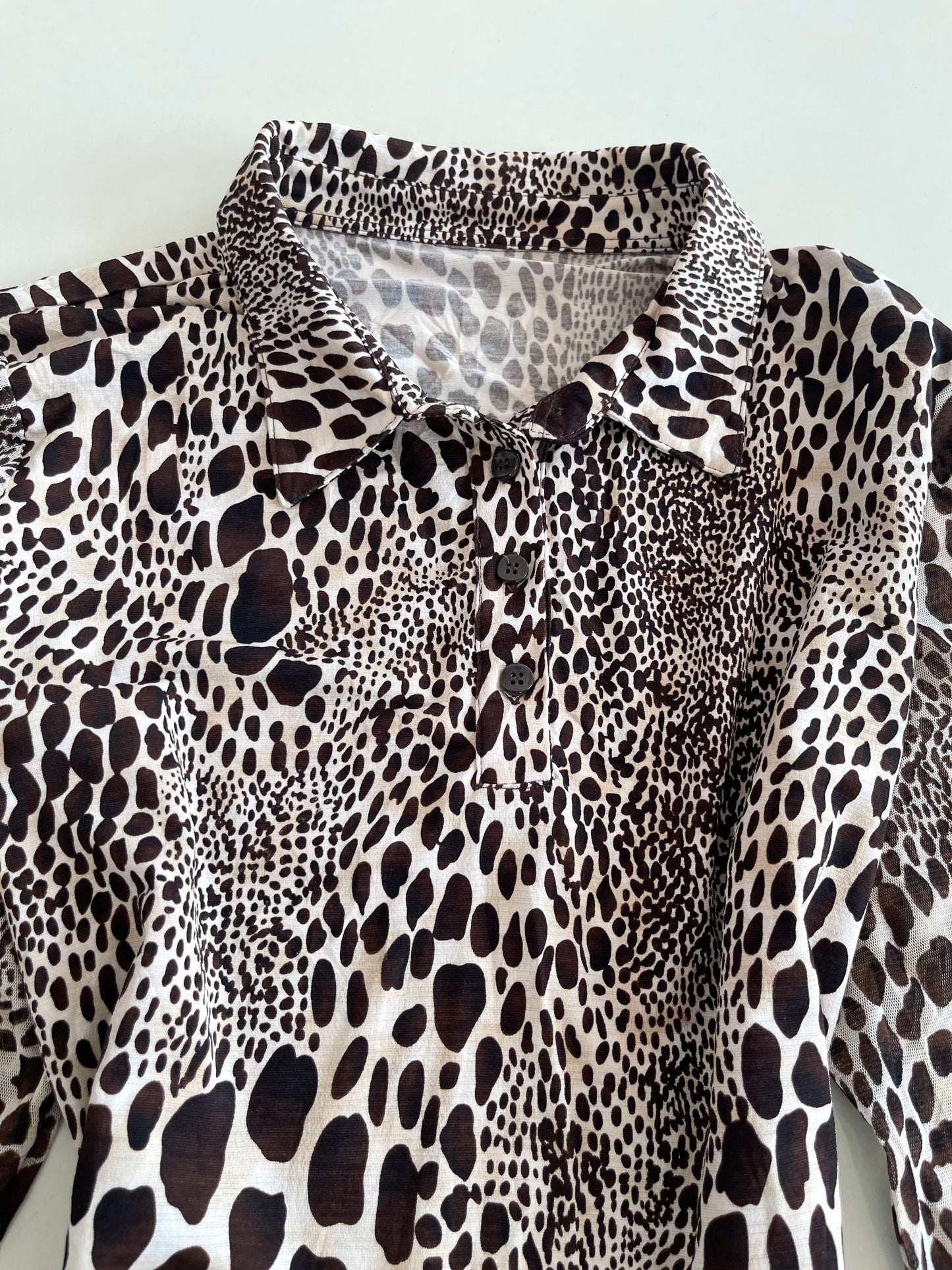 Animal Print Top-Bust 38 to 40