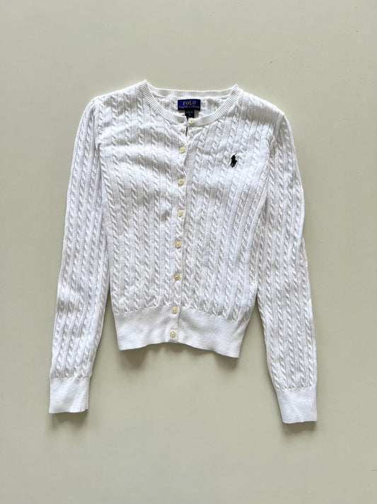 Ralph Lauren 100%Cotton Vintage Cardigan-Bust 36