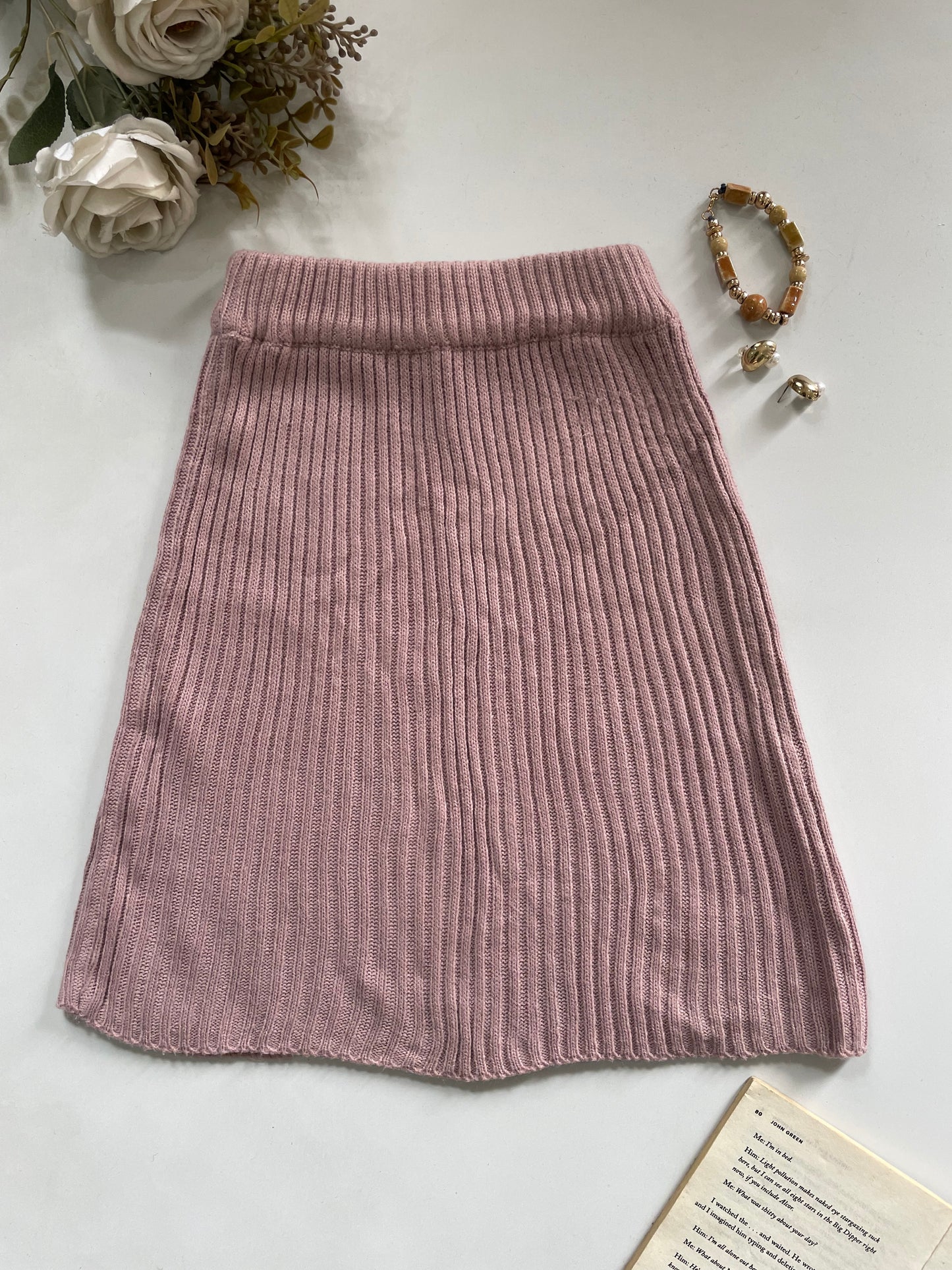 Warm Tweed Skirt-Waist 24 to 28