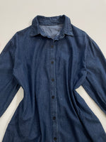 Load image into Gallery viewer, Buttondown Denim Dress-Bust 46
