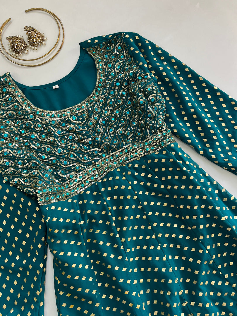 Heavily Embroidered Kurti-Bust 38